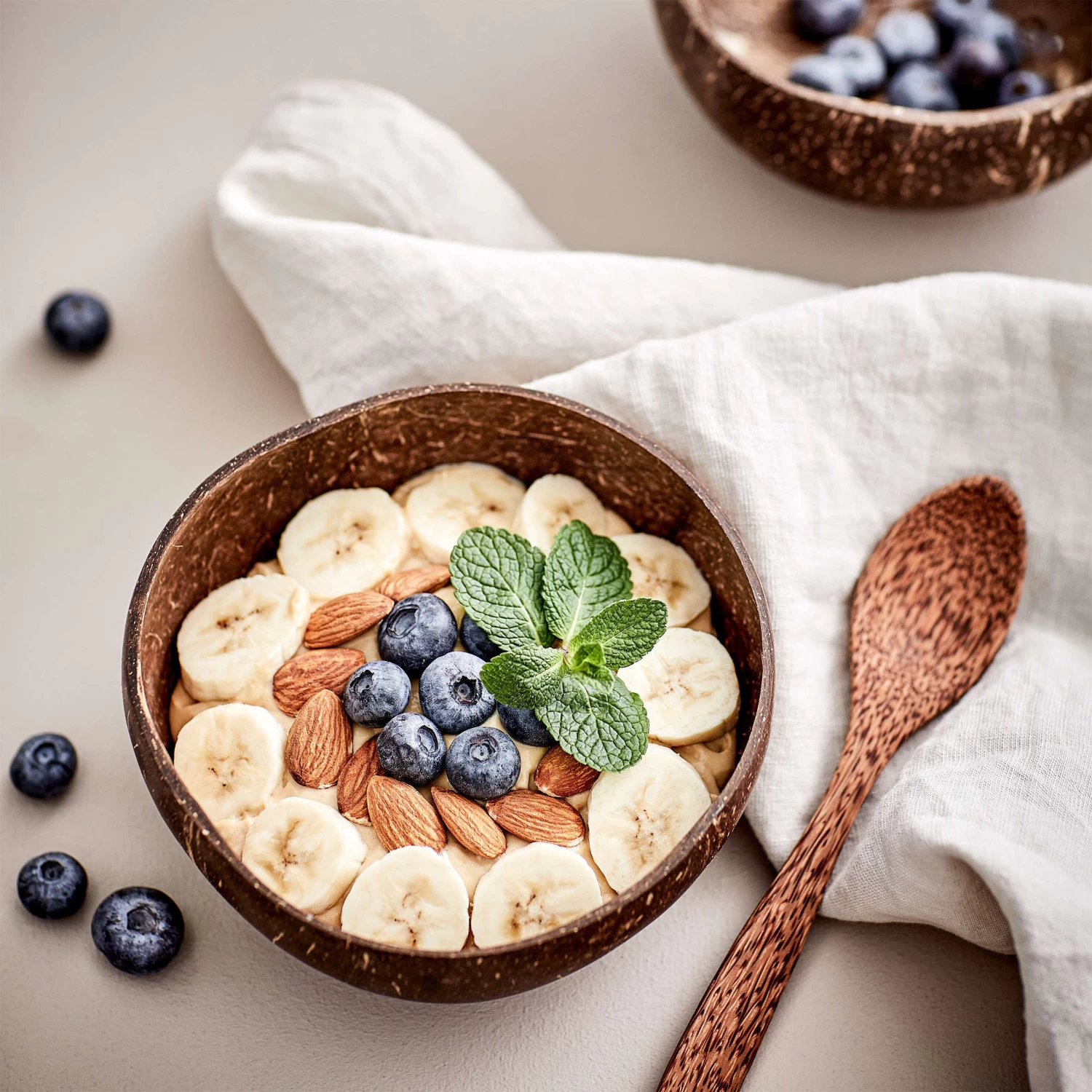 Kokosnussschale 430ml COCONUT In Braun 4 Kokosnussschale 430ml COCONUT In Braun – Bild 2