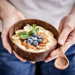 Kokosnussschale 430ml COCONUT In Braun 12 Kokosnussschale 430ml COCONUT In Braun -Zuhause Dekoration Store butlers kokosnussschale 430ml coconut in braun 3