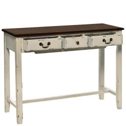 Konsolentisch Mit 3 Schubladen CABOTT COVE In Creme-Braun -Zuhause Dekoration Store butlers konsolentisch mit 3 schubladen cabott cove in creme braun 6