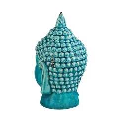 Kopf Höhe 23cm BUDDHA In Türkis -Zuhause Dekoration Store butlers kopf hohe 23cm buddha in turkis 4