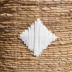 Korb Aus Bananenblatt Ø37cm BANANAS In Natur-Weiß -Zuhause Dekoration Store butlers korb aus bananenblatt o37cm bananas in natur weiss 2