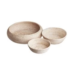 Korb Rund Ø24cm RONDA In Natur -Zuhause Dekoration Store butlers korb rund o24cm ronda in natur 4