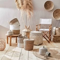 Korb Rund Ø35cm COTTON BRAID In Natur-Weiß 13 Korb Rund Ø35cm COTTON BRAID In Natur-Weiß -Zuhause Dekoration Store butlers korb rund o35cm cotton braid in natur weiss 5