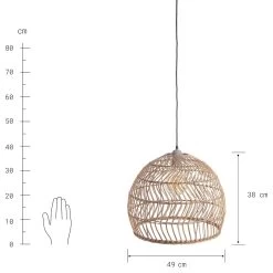 Lampenschirm CORBELLE In Braun -Zuhause Dekoration Store butlers lampenschirm corbelle in braun 11