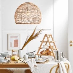 Lampenschirm CORBELLE In Braun -Zuhause Dekoration Store butlers lampenschirm corbelle in braun 3