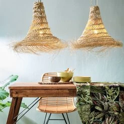 Lampenschirm Höhe 40cm BOMAS In Natur -Zuhause Dekoration Store butlers lampenschirm hohe 40cm bomas in natur 8