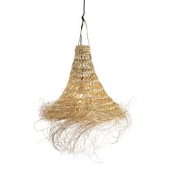 Lampenschirm Höhe 50cm BOMAS In Natur -Zuhause Dekoration Store butlers lampenschirm hohe 50cm bomas in natur 3