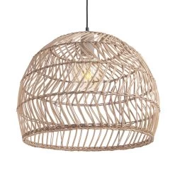 Lampenschirm Ø49cm CORBELLE In Natur -Zuhause Dekoration Store butlers lampenschirm o49cm corbelle in natur 4