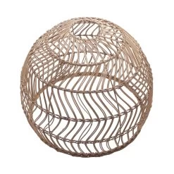 Lampenschirm Ø49cm CORBELLE In Natur -Zuhause Dekoration Store butlers lampenschirm o49cm corbelle in natur 5