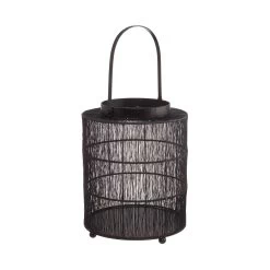 Laterne Höhe 33cm JAPANDI In Schwarz -Zuhause Dekoration Store butlers laterne hohe 33cm japandi in schwarz 4