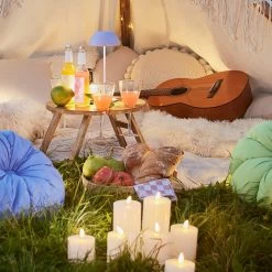 LED-Kerzen NORDIC LIGHT 3er-Set In Weiß -Zuhause Dekoration Store butlers led kerzen nordic light 3er set in weiss 5