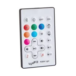 LED Leuchte Mit Bluetooth® Und Farbwechsel SOUND LOUNGE In Weiß-Hellbraun -Zuhause Dekoration Store butlers led leuchte mit bluetooth r und farbwechsel sound lounge in weiss hellbraun 14