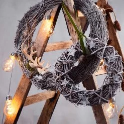 LED-Lichterkette 10 Lichter Mit USB-Batteriefach BULB LIGHTS In Transparent -Zuhause Dekoration Store butlers led lichterkette 10 lichter mit usb batteriefach bulb lights in transparent 9