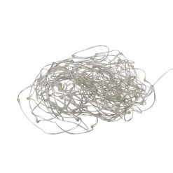 LED Lichterkette 100 Lichter Mit USB-Batteriefach TWINE LIGHTS In Silber