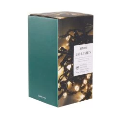 LED-Lichterkette 240 Lichter Outdoor 240 LIGHTS In Schwarz -Zuhause Dekoration Store butlers led lichterkette 240 lichter outdoor 240 lights in schwarz 2