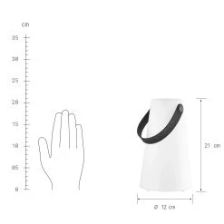 LED-Outdoor Lampe Mit 8-fachem Farbwechsel LIGHT UP In Weiß -Zuhause Dekoration Store butlers led outdoor lampe mit 8 fachem farbwechsel light up in weiss 2