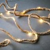 LED Outdoor-Lichterkette Naturseil 100 Lichter Mit Stecker FARMHOUSE In Natur -Zuhause Dekoration Store butlers led outdoor lichterkette naturseil 100 lichter mit stecker farmhouse in natur