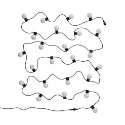 Zuhause Dekoration Store -Zuhause Dekoration Store butlers lichterkette 24 lichter outdoor lange 11m sunset in schwarz weiss 1