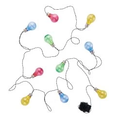 Lichterkette Solar Mit 10 Glühbirnen SUNLIGHT In Bunt -Zuhause Dekoration Store butlers lichterkette solar mit 10 gluhbirnen sunlight in bunt 2