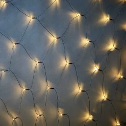 Lichtervorhang Mit Stecker SHINE BRIGHT In Schwarz