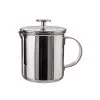 Manueller Milchaufschäumer 400ml MILK MASTER In Silber -Zuhause Dekoration Store butlers manueller milchaufschaumer 400ml milk master in silber