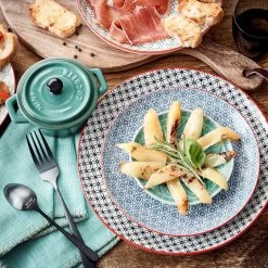 Mini-Auflaufform Rund 190ml C'EST SI BON In Petrol -Zuhause Dekoration Store butlers mini auflaufform rund 190ml cest si bon in petrol 3