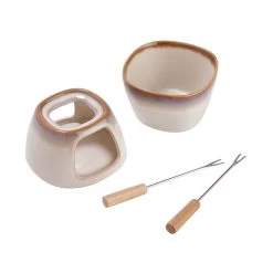 Mini-Fondue Mit 2 Gabeln AU CHOCOLAT In Beige 13 Mini-Fondue Mit 2 Gabeln AU CHOCOLAT In Beige -Zuhause Dekoration Store butlers mini fondue mit 2 gabeln au chocolat in beige 4
