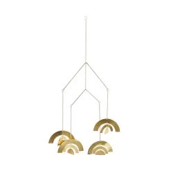 Mobile Höhe 40cm OVER THE RAINBOW In Gold -Zuhause Dekoration Store butlers mobile hohe 40cm over the rainbow in gold 1