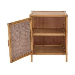 Nachttisch-Schränkchen Handgefertigt Aus Rattan BOHO LOUNGE In Natur -Zuhause Dekoration Store butlers nachttisch schrankchen handgefertigt aus rattan boho lounge in natur 4