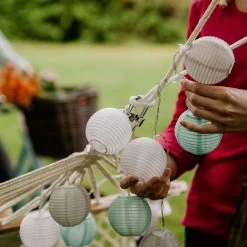 Outdoor Lichterkette 10 Lichter OPEN AIR In Grün -Zuhause Dekoration Store butlers outdoor lichterkette 10 lichter open air in grun 3