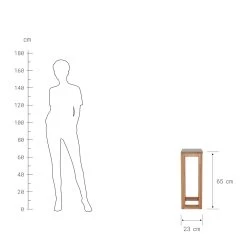 Pflanzenhocker 2er-Set CONCRETE In Natur-Grau -Zuhause Dekoration Store butlers pflanzenhocker 2er set concrete in natur grau 5