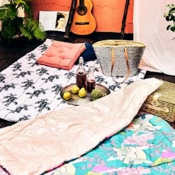 Picknickdecke Japan B 140 X T 180cm PICNIC DELUXE In Bunt -Zuhause Dekoration Store butlers picknickdecke japan b 140 x t 180cm picnic deluxe in bunt 6