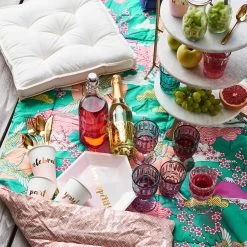 Picknickdecke Japan B 140 X T 180cm PICNIC DELUXE In Bunt -Zuhause Dekoration Store butlers picknickdecke japan b 140 x t 180cm picnic deluxe in bunt 7