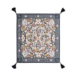 Picknickdecke L 175 X B 154cm BETWEEN FLOWERS In Dunkelblau 14 Picknickdecke L 175 X B 154cm BETWEEN FLOWERS In Dunkelblau -Zuhause Dekoration Store butlers picknickdecke l 175 x b 154cm between flowers in dunkelblau 2