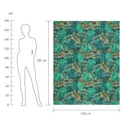 Bestseller -Zuhause Dekoration Store butlers picknickdecke tukan b 140 x t 180cm picnic deluxe in grun 1