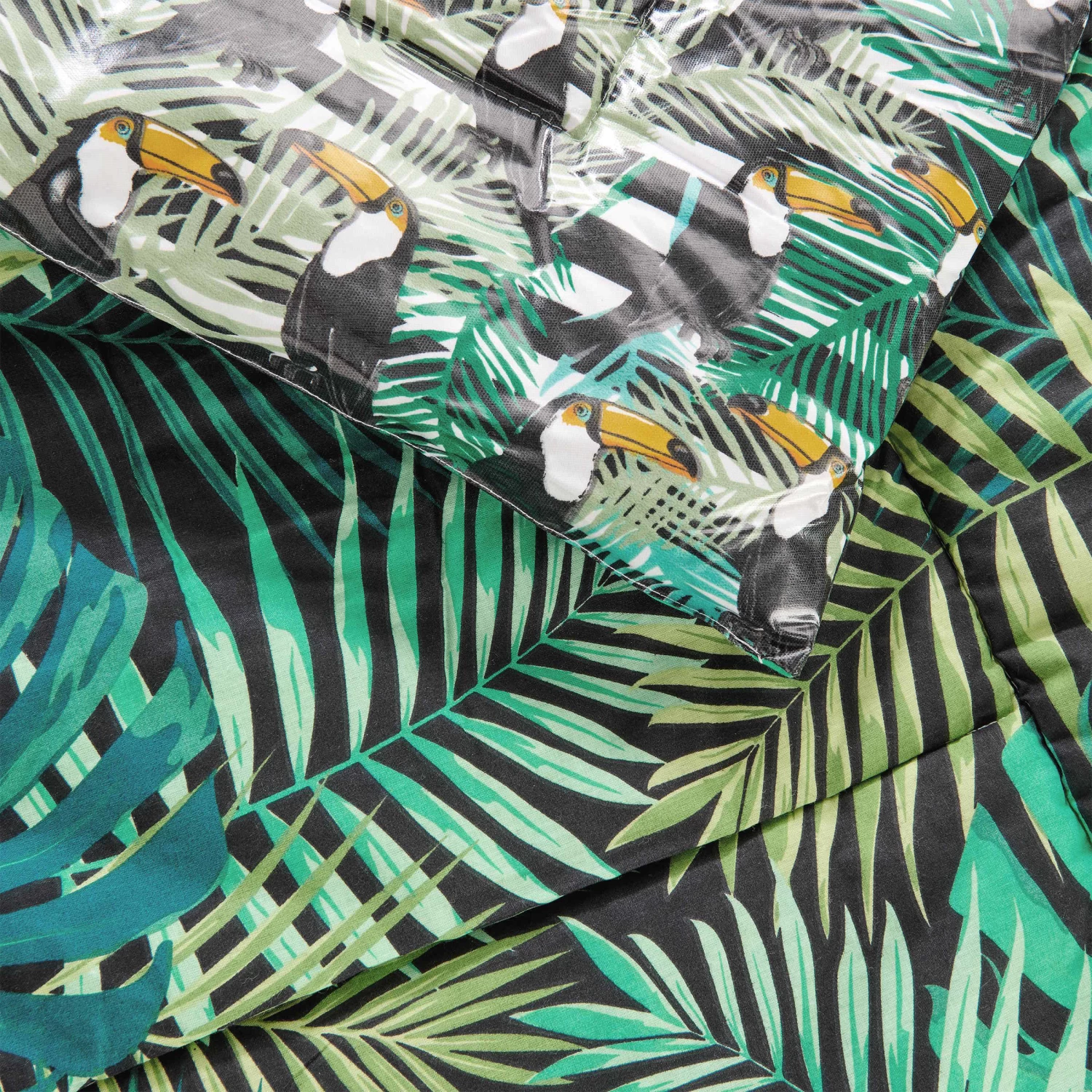 Picknickdecke Tukan B 140 X T 180cm PICNIC DELUXE In Grün 7 Picknickdecke Tukan B 140 X T 180cm PICNIC DELUXE In Grün – Bild 5