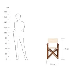 Regiestuhl HOLLYWOOD In Creme 16 Regiestuhl HOLLYWOOD In Creme -Zuhause Dekoration Store butlers regiestuhl hollywood in creme 3