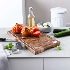 Schneidebrett Mit Saftrille Und Intarsien L 50 X B 27cm ACACIA In Braun -Zuhause Dekoration Store butlers schneidebrett mit saftrille und intarsien l 50 x b 27cm acacia in braun 8