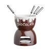 Schokoladenfondue 6-tlg. CHOCOLATE LOVE In Dunkelbraun -Zuhause Dekoration Store butlers schokoladenfondue 6 tlg chocolate love in dunkelbraun