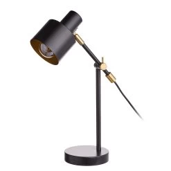 Schreibtischleuchte ISAK In Schwarz -Zuhause Dekoration Store butlers schreibtischleuchte isak in schwarz 2