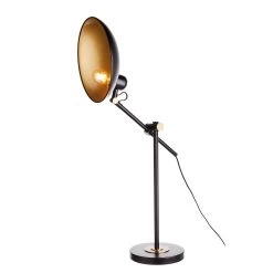 Schreibtischleuchte VENLO In Schwarz -Zuhause Dekoration Store butlers schreibtischleuchte venlo in schwarz 5