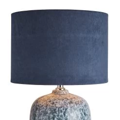 SEASIDE XL Tischleuchte Blau In Blau -Zuhause Dekoration Store butlers seaside xl tischleuchte blau in blau 9