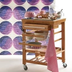 Servierwagen ROLLING STONE In Braun -Zuhause Dekoration Store butlers servierwagen rolling stone in braun 2