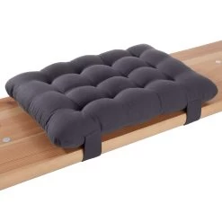 Sitzkissen Mit Klettverschluss L 36 X B 25cm SOLID In Anthrazit -Zuhause Dekoration Store butlers sitzkissen mit klettverschluss l 36 x b 25cm solid in anthrazit 2