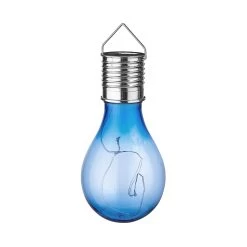 Solar-Glühbirne SUNLIGHT 4er-Set In Blau -Zuhause Dekoration Store butlers solar gluhbirne sunlight 4er set in blau 2