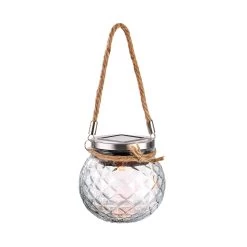 Solarlampe Mit Henkel H 10cm LILLISOL In Transparent -Zuhause Dekoration Store butlers solarlampe mit henkel h 10cm lillisol in transparent 2