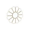 Spiegel Blume Ø26cm FIORE In Gold -Zuhause Dekoration Store butlers spiegel blume o26cm fiore in gold