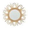 Spiegel Blumenförmig Ø52cm COTTAGE In Natur -Zuhause Dekoration Store butlers spiegel blumenformig o52cm cottage in natur