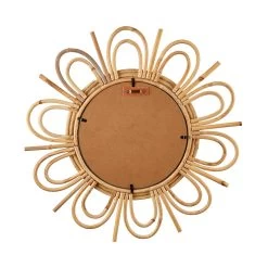 Spiegel Blumenförmig Ø52cm COTTAGE In Natur -Zuhause Dekoration Store butlers spiegel blumenformig o52cm cottage in natur 4