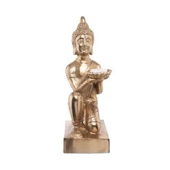 Statue Mit Kerzenteller Höhe 44cm BALI In Gold -Zuhause Dekoration Store butlers statue mit kerzenteller hohe 44cm bali in gold 6